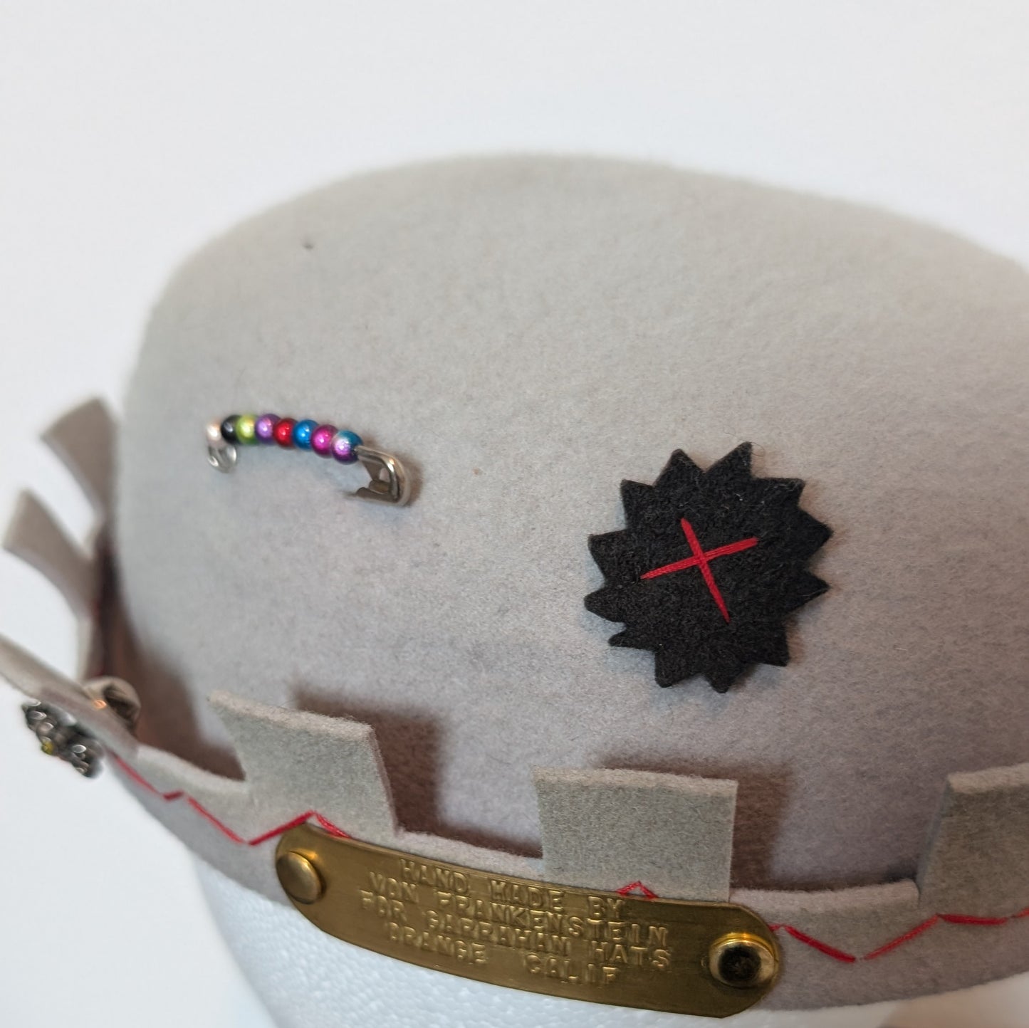 Whoopee Cap - Light Grey / Castle Turret