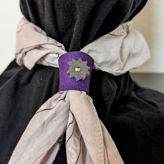 Slide - Purple/Dk Grey Pinwheel