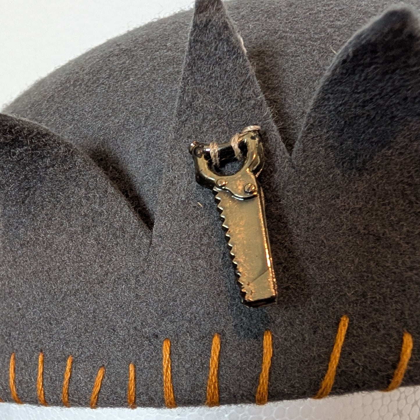 Whoopee Cap - Grey / Gold Whip