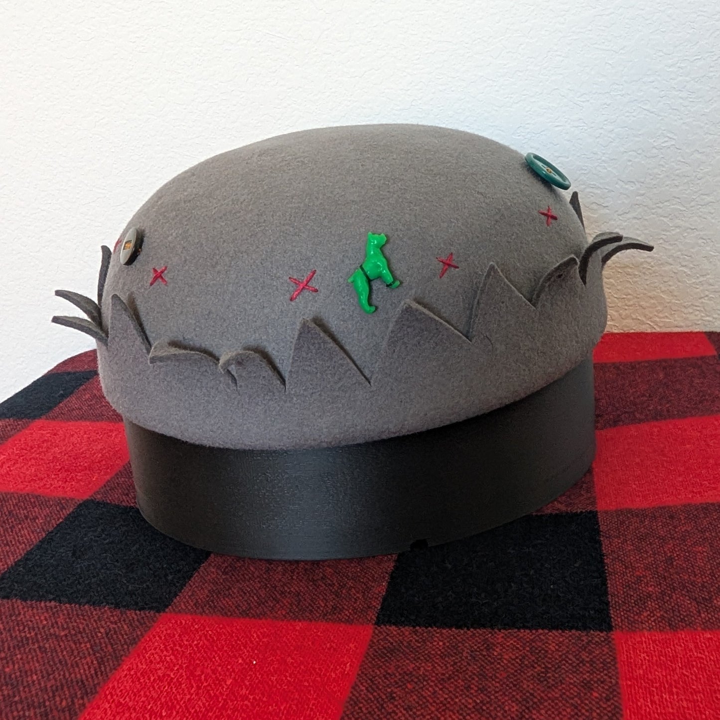Whoopee Cap - Grey / Red X
