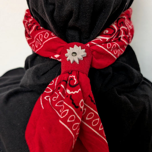 Slide - Red/Lt Grey Pinwheel