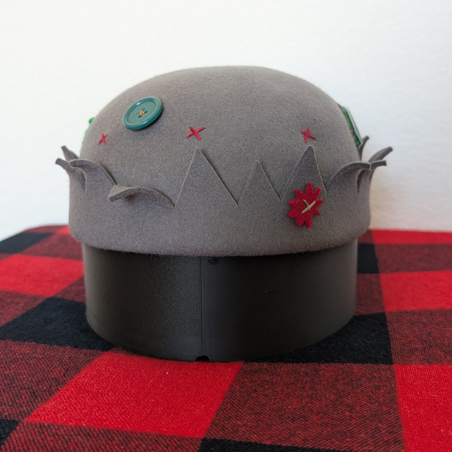 Whoopee Cap - Grey / Red X