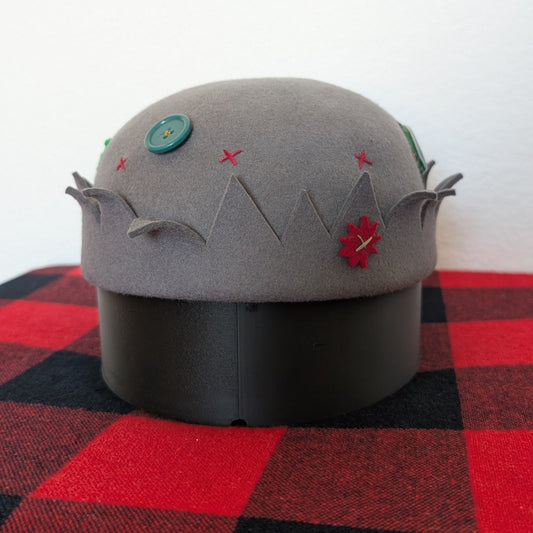 Whoopee Cap - Grey / Red X