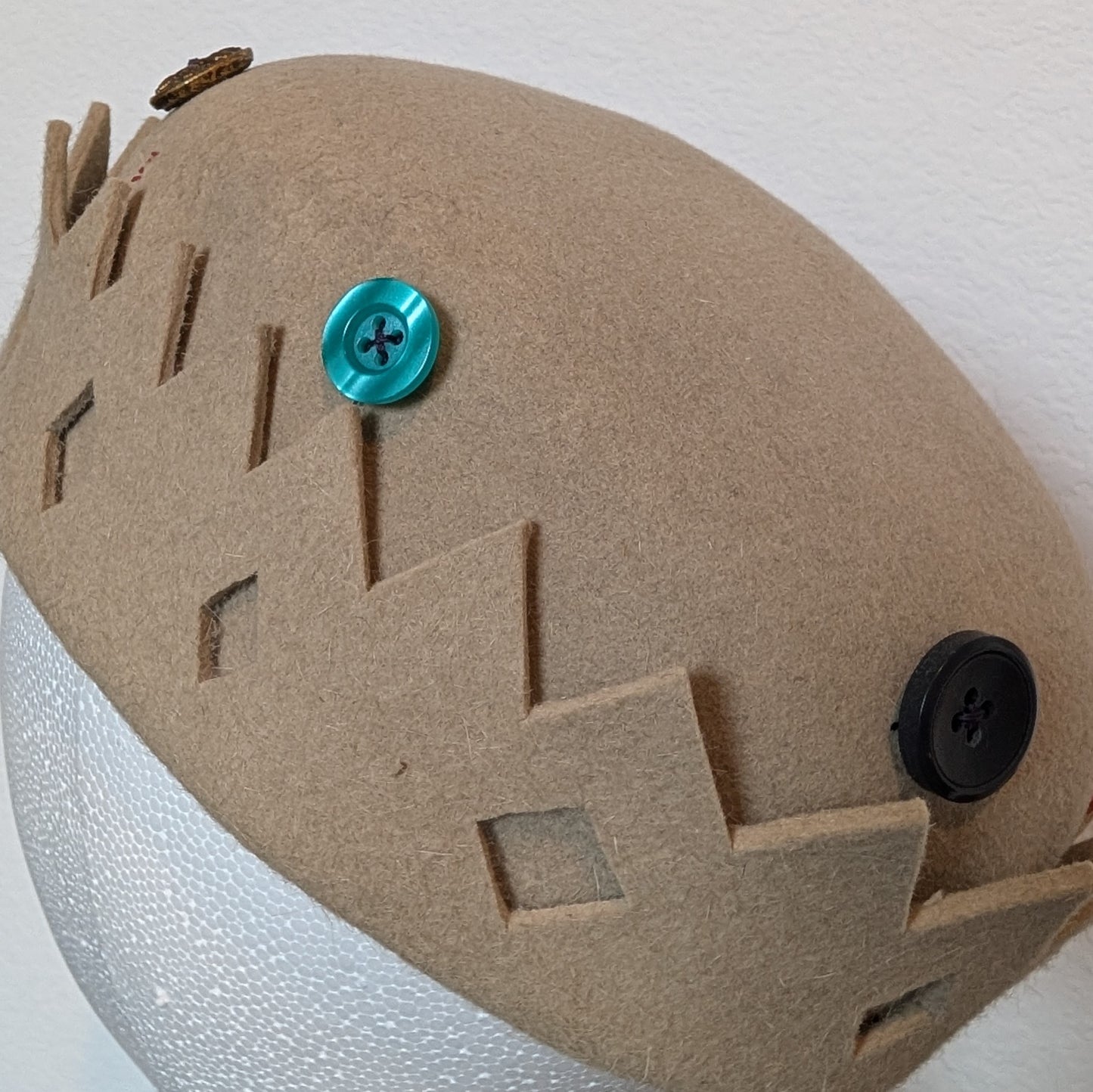 Whoopee Cap - Bone / Cut-Out