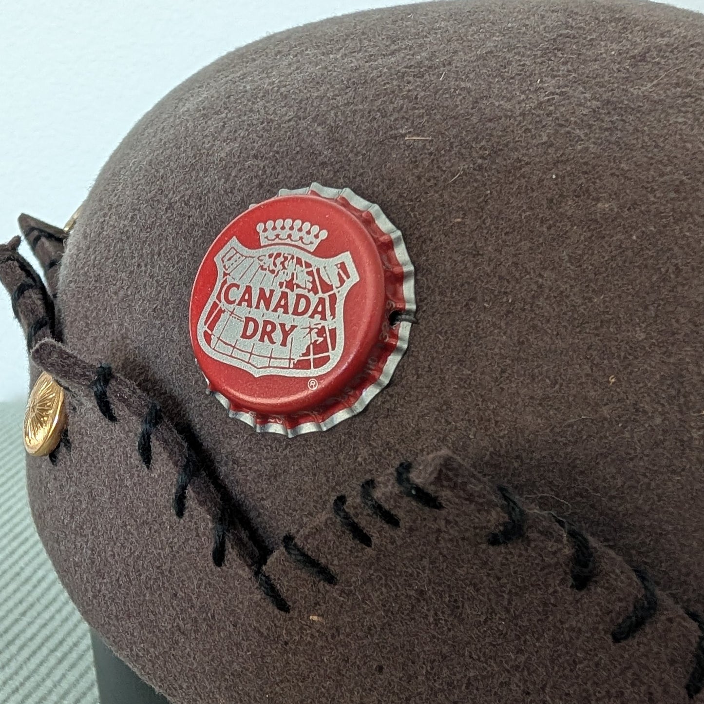 Whoopee Cap - Brown / Black