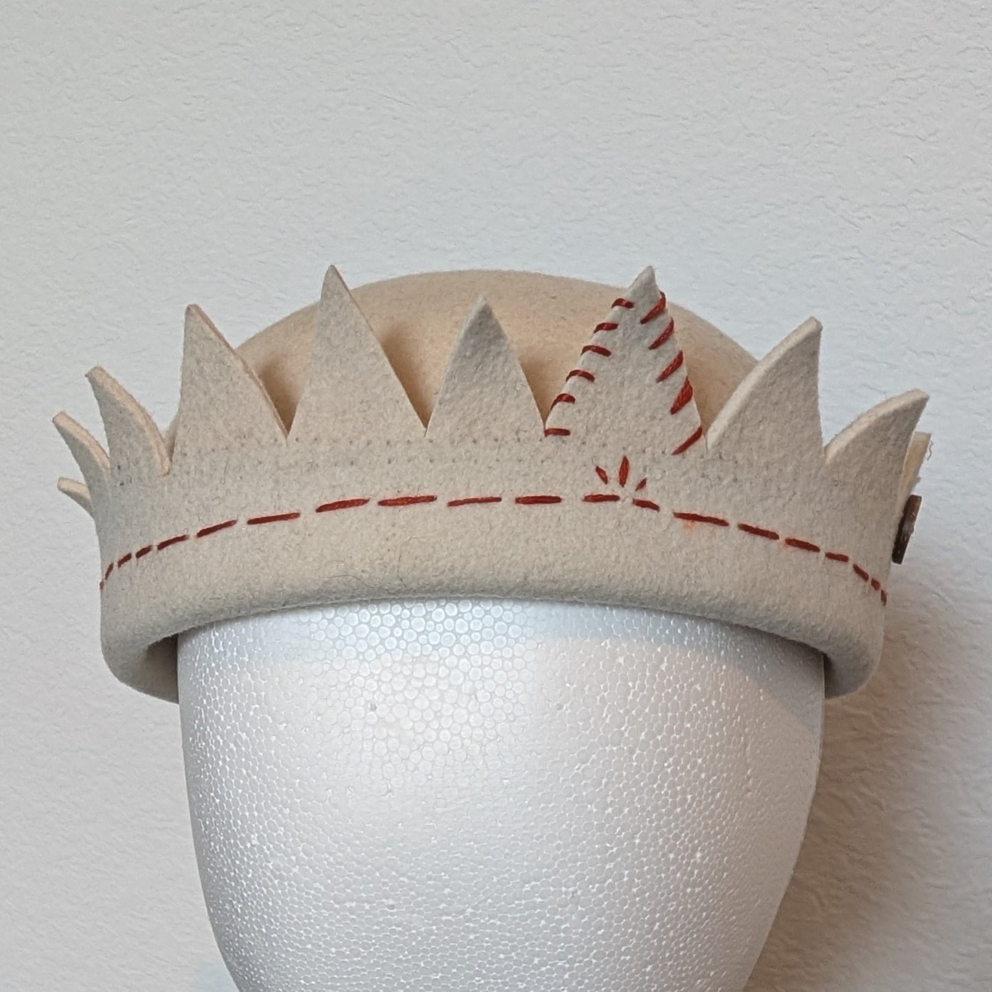 Whoopee Cap - Cream / Rust