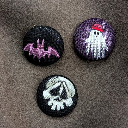 Fabric Buttons!