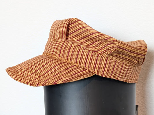 Engineer Cap - Victorian Stripe