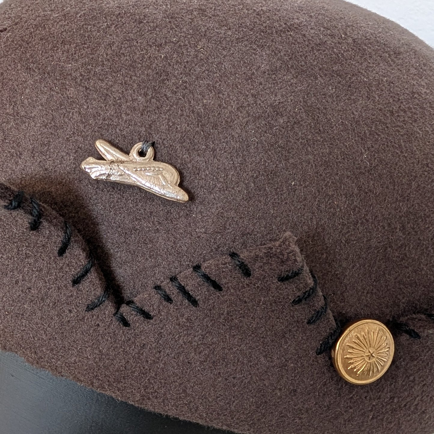 Whoopee Cap - Brown / Black